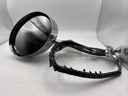 1970 Olds Delta 88-98 Left Side Chrome/Stainless Remote Mirror OEM 403966 #RCM1