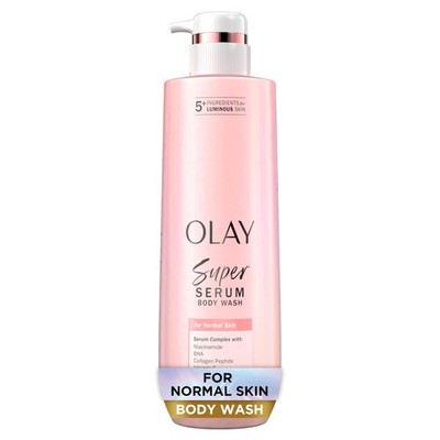 Olay Super Serum Body Wash 18.5 Fl Oz Hydrates Firms Brightens With Vitamin C