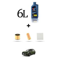 Hoffcar Wartungsset 3 Filter Und 6L ÖL FüR Audi Q5 II (Fyb, Fyg) 55 Tfsi Hybrid