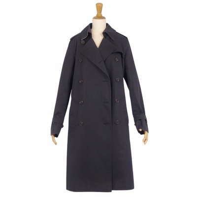 Burberry London Trench Coat with liner size:40 Black EX cond