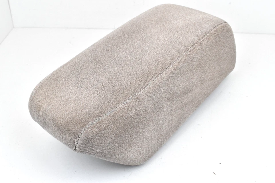 2000-2004 Mitsubishi Montero Sport Center Console Beige Cloth Armrest OEM - Image 3 of 4