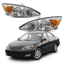 for 2002-2004 Toyota Camry Headlights W/O bulbs