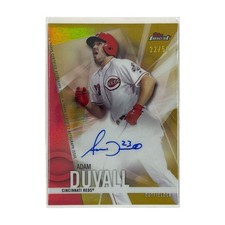 TOPPS MLB card FINEST ADAM DUVALL CINCINNATI REDS 22/50 #FA-AD Used IT1 Free