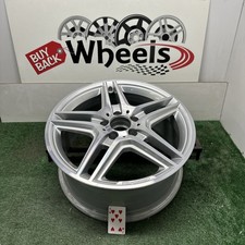 18” Mercedes AMG E300 E350 E400 E550 FRONT OEM Wheel Rim 85150 Genuine Factory