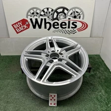 18” Mercedes AMG E300 E350 E400 E550 FRONT OEM Wheel Rim 85150 Genuine Factory