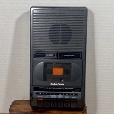 Vintage Radio Shack CTR-73 Cassette Tape Player / Recorder w New Tape Works