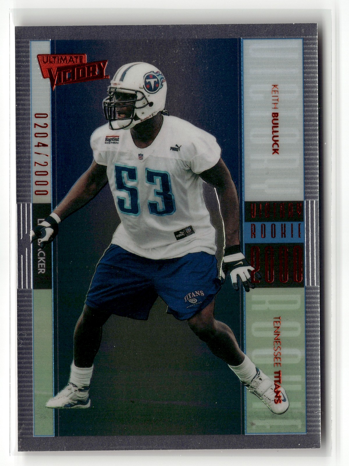 Keith Bulluck Ultimate Victory #123 Base
