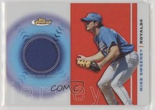 2003 Topps Finest Uniform Relics Mike Sweeney #FRJ-MSW 7eo