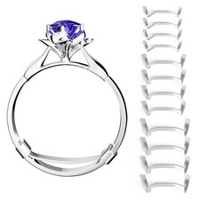 ELETIUO Filled Metal Ring Guard Set for Loose Rings,12 Pack 3 Sizes for Diffe...