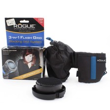  USED  Rogue 3 in 1 Honeycomb Flash Grid Boxed