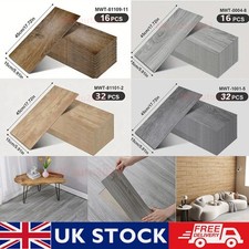 32x Floor Planks Tiles Self Adhesive Vinyl Flooring Wood Design Kitchen Bathroom