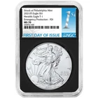 2021 (P) $1 1-oz American Silver Eagle NGC MS70 Emergency Production FDI First