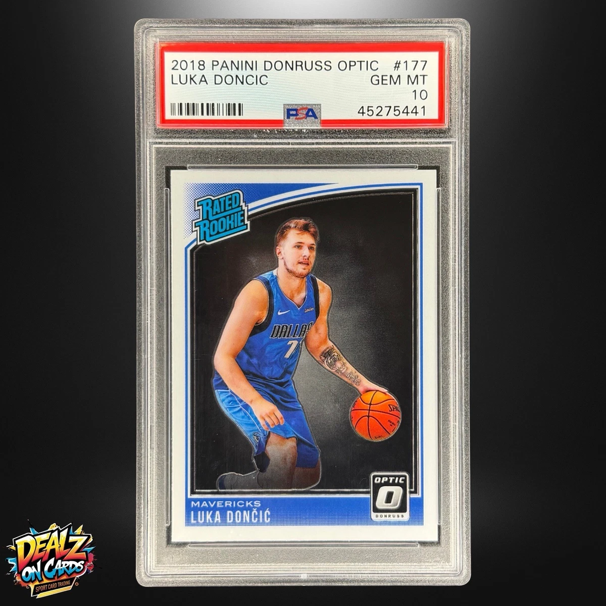 Luka Dončić 10 Graded Basketball Sports Trading Cards