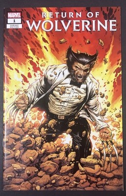 Return of Wolverine #1 2018 NM McNiven PATCH Variant 2 Per Store.