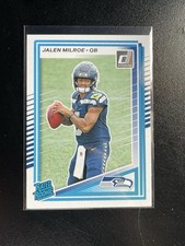2025 Panini Donruss Rated Rookie Jalen Milroe Base #307 Seattle Seahawks NFL