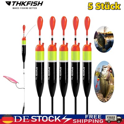 THKFISH 5 Stück Angel-Bobber, Angelschwimmer, Slip-Bobber Für Balsa-Crappie