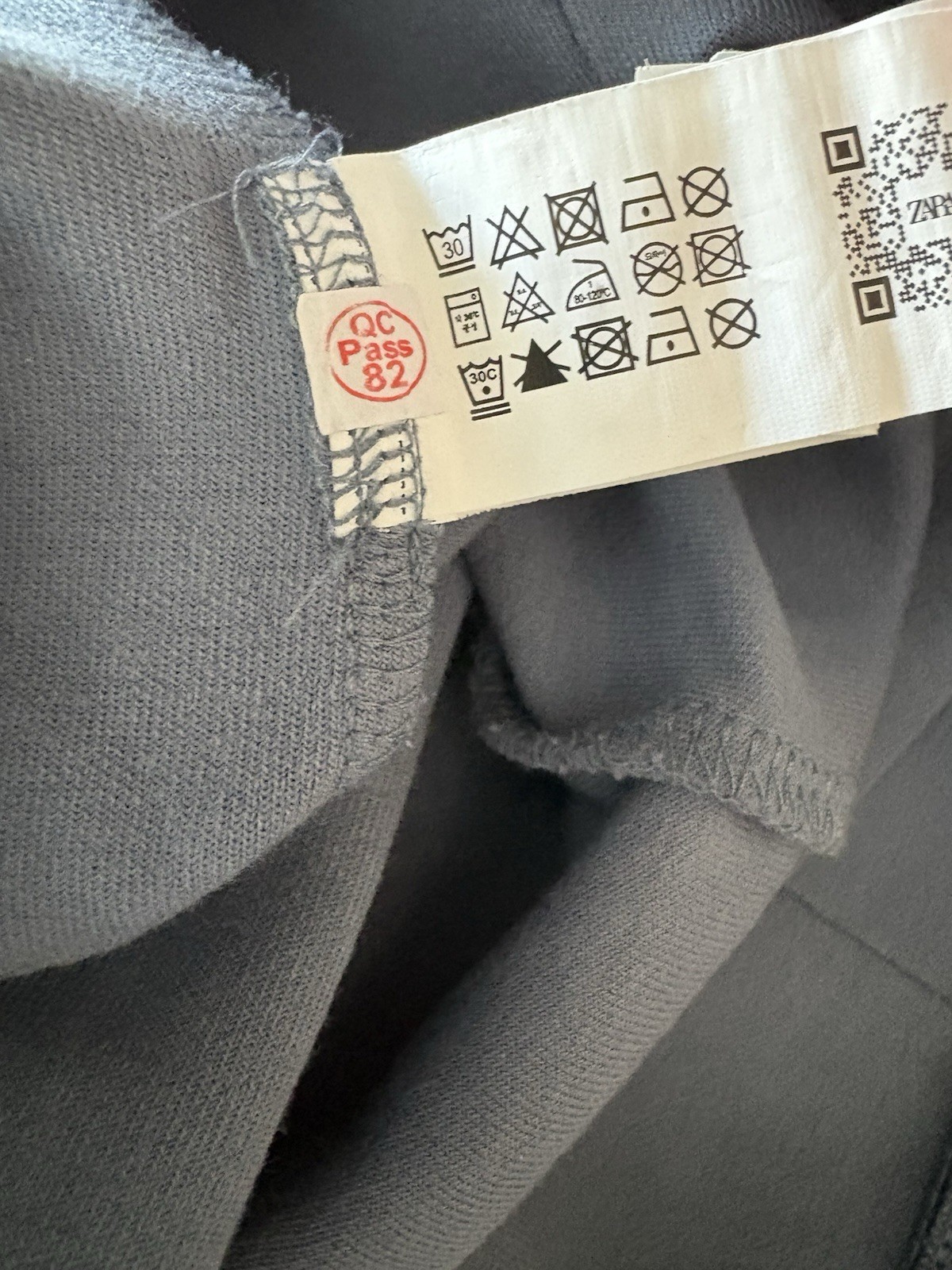 Women's Zara Blue/Gray Drawstring Sweatpants Size M thumbnail 5