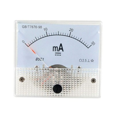 0-30mA Analog Current Panel 85C1 Amp Ammeter Gauge Meter 2.5 Accuracy for Aut...
