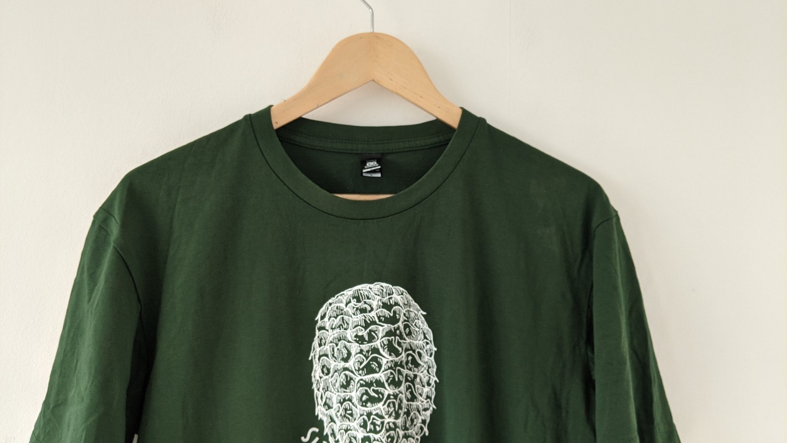 Green‑Graphic Staple AS Colour Tee – L upside down pineapple swinger image 8