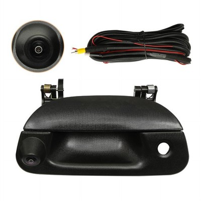 Backup Camera Tailgate Door Handle, Compatible with Ford 1997-2007, Black
