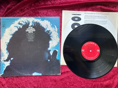 Bob Dylan Bob Dylan's Greatest Hits 1ST 1967 Vinyl OG KCS-9463 EX LP Blues Rock