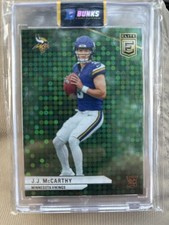 2024 Panini Donruss Elite - Rookies J.J. McCarthy #105 Green Disco (RC)