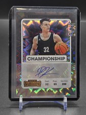2022 Panini Chronicles Contenders Draft Picks Peter Kiss RC Auto #10/10
