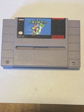 Super Mario World (SNES, 1991) Cartridge Only. Cleaned/tested