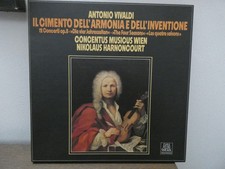 ANTONIO VIVALDI IL CIMENTO DELL'ARMONIA E DELL' INVENTIONE BOX 2 LP  NUOVO