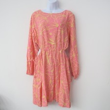 Universal Thread Linen Blend Dress Large Long...