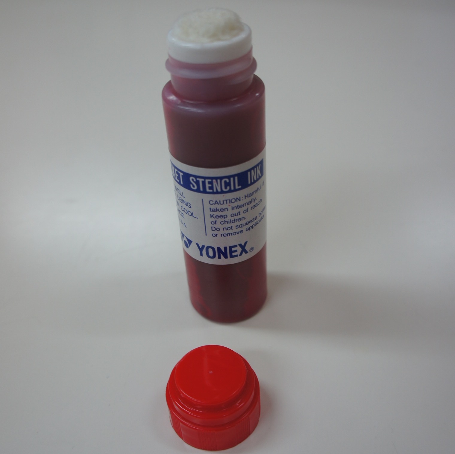 Yonex Racquet String Stencil Ink, Red, Item NO. AC414, Made in USA eBay