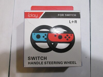 2 Nintendo Joy-Con steering Wheels New open box Iplay