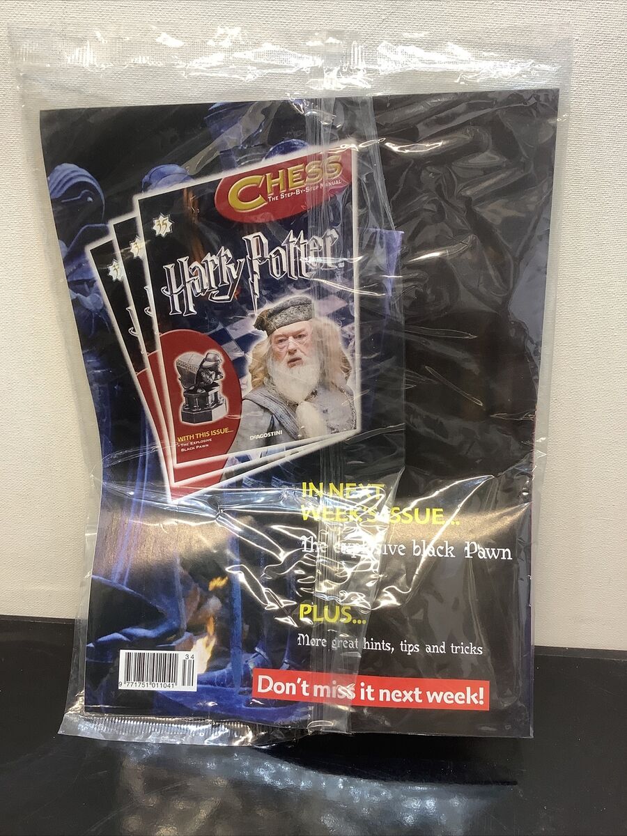 Deagostini Dragon Harry Potter Chess Magazine Rare Collectable New Issue 22