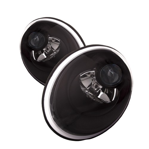 Headlight Vw Jetta Pair Of Headlights For 1998-2005 Volkswagen Beetle - Left & Right With Bulbs Included Beetle 2004 - Foto 13