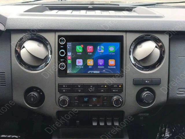 For 2014 2015 2016 Ford F-250 F-350 Super Duty Carplay Android 13 Stereo Radio - Imagem 4 de 4