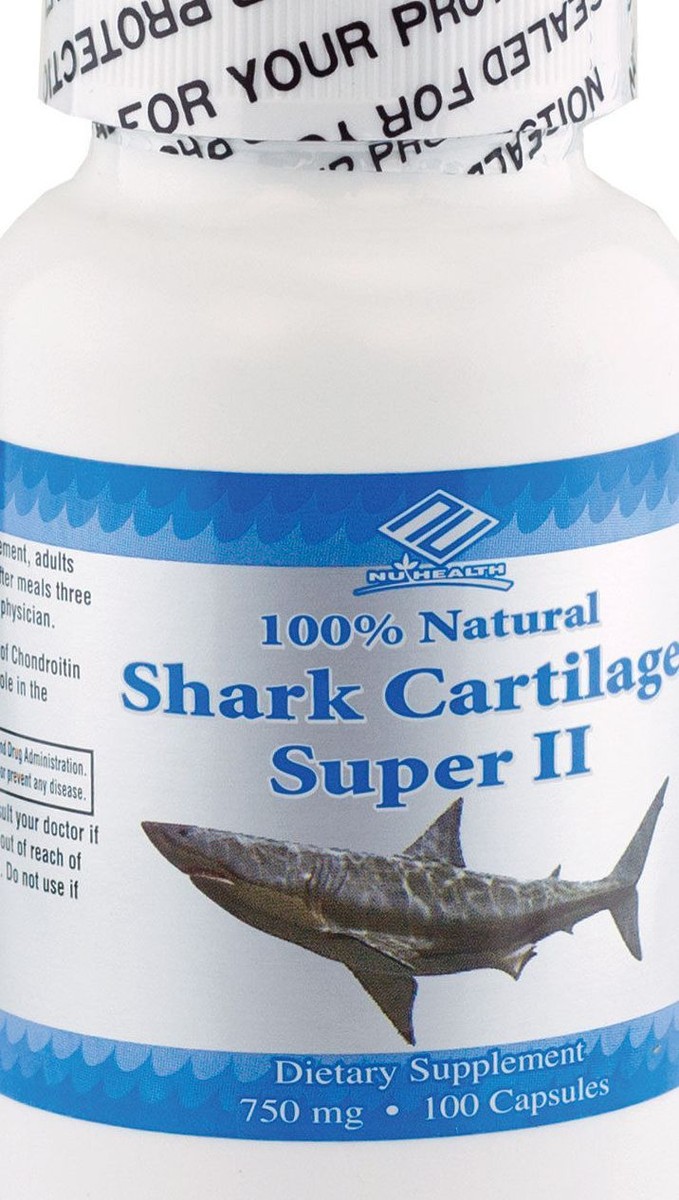 100 Natural Shark Cartilage, 750mg, 100 capsules 741360391161| eBay