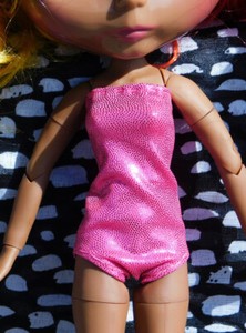 pink sparkly swimsuit