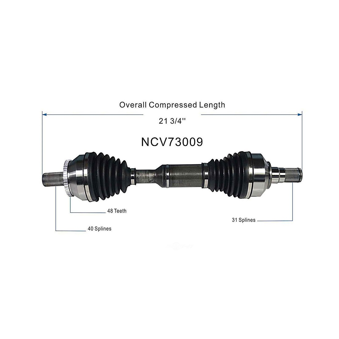 Front Left Driver Side CV Axle CV Joint for Volvo XC90 AWD 2007 08 09