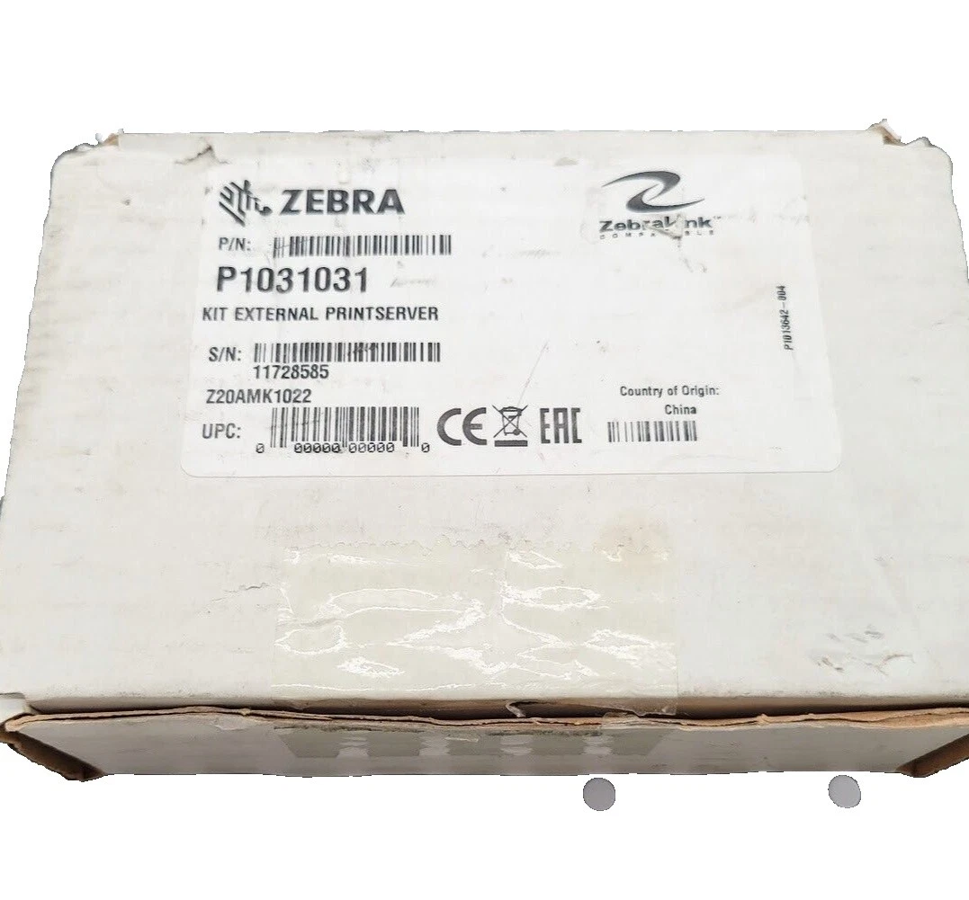 Zebra Ethernet (RJ-45) servidores de impresión de red empresarial