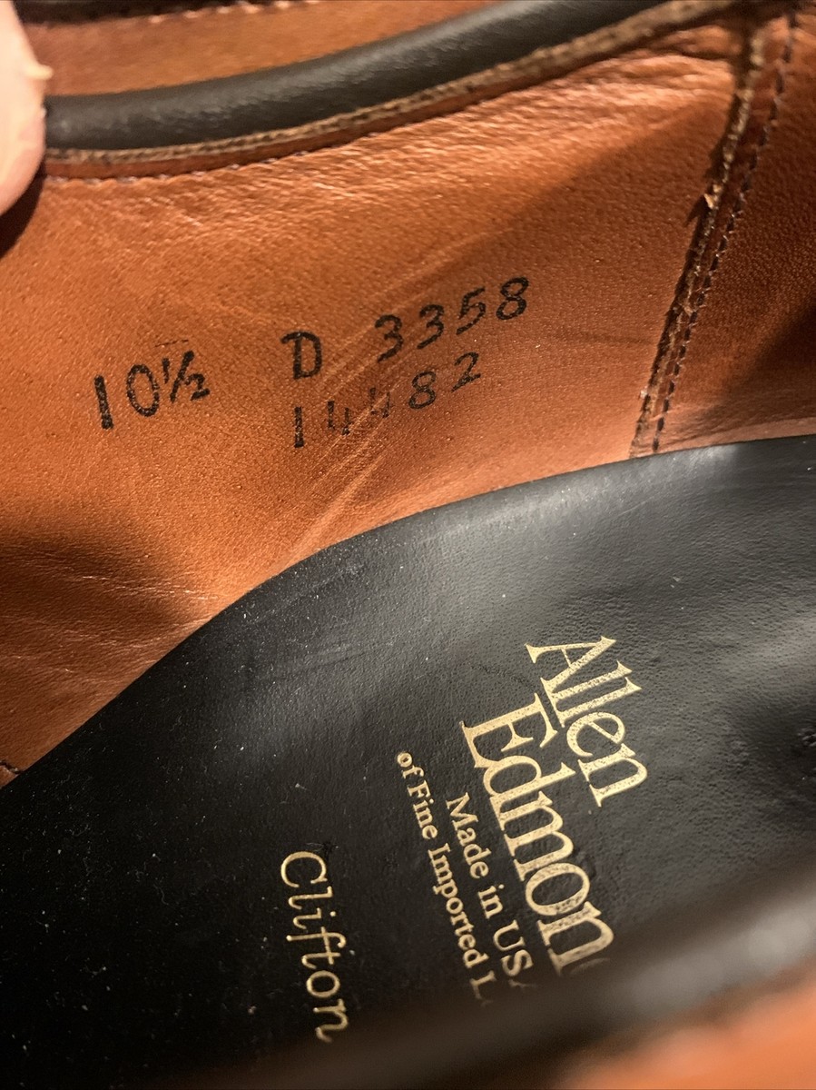 Allen Edmonds Clifton Oxfords 3358 Walnut Brown Captoe  display picture 1