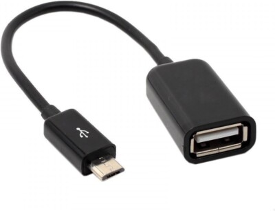 Master Cables Micro USB 2.0 OTG Cable, On The Go Adapter, Male Micro USB to Fema
