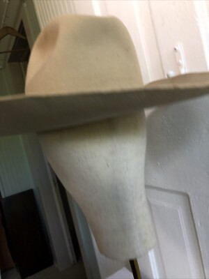 Chapeau De Cowboy Rockmount Ranch 100% Laine - Taille XS - Vintage USA