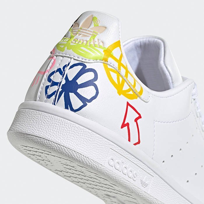 ADIDAS ORIGINALS STAN SMITH DOODLE WHIT FX5679 WOMEN'S ADIDAS ORIGINALS STAN SMITH DOODLE WHIT FX5679 WOMEN'S