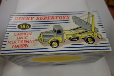 Camion Dinky Toys 38A – Multibenner Marrel – Fabrication Française – Vintage
