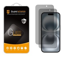 2x Privacy Tempered Glass Screen Protector for iPhone 16 Plus / iPhone 15 Plus