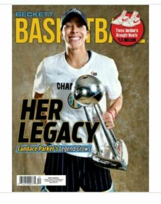 2021 Beckett Basketball Card Monthly Price Guide December #351 ~ Candace Parker