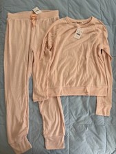 JCrew Girls L super soft jogger set, NWT