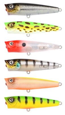 Spro Ikiru Pop 65 FL Oberflächenköder Popper angeln Angelköder Barsch Hardbait