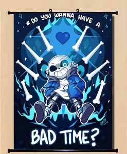 Game Anime Undertale Sans Papyrus Wall Scroll Home Decor Poster Birthday Gift 8 Ebay