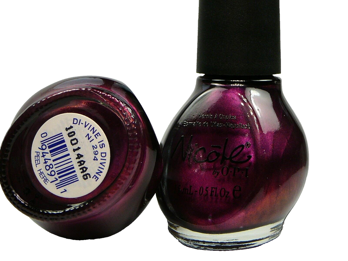 NICOLE NAIL POLISH DI-VINE IS DIVINE NI 294 RARE VINTAGE NEW!